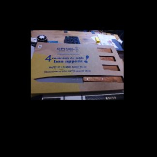 COFFRET BON APPÉTIT COUTEAUX TABLE OLIVIER OPINEL