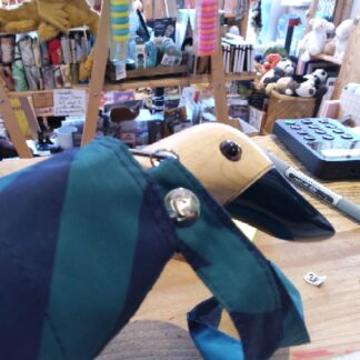 PARAPLUIE BERLINGOT VERT ET NAVY ORIGINAL DUCKHEAD