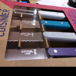 COFFRET LES ESSENTIELS DU CUISINIER COULEUR ART DÉCO OPINEL