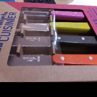 COFFRET LES ESSENTIELS DU CUISINIER COULEUR FIFTIES OPINEL