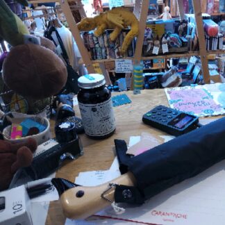 PARAPLUIE NOIR ORIGINAL DUCKHEAD