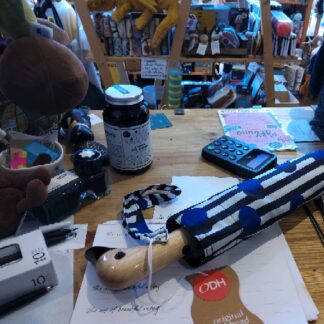 PARAPLUIE POIS ET RAYURES ORIGINAL DUCKHEAD