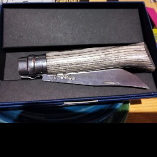 N08 BOULEAU LAMELLÉ GRIS OPINEL