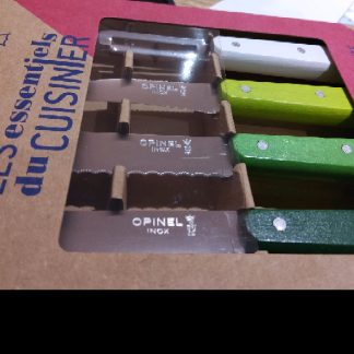 COFFRET LES ESSENTIELS DU CUISINIER COULEUR PRIMAVERA OPINEL