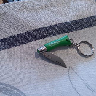 N02 PORTE CLÉS VERT PRAIRIE OPINEL