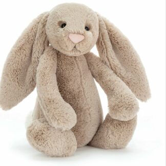 BEIGE BASHFUL BUNNY M JELLYCAT