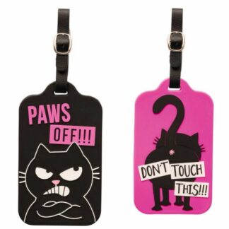 ÉTIQUETTE A BAGAGES ED THE CAT MOSES