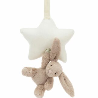 MUSICAL PULL BASHFUL BEIGE BUNNY JELLYCAT