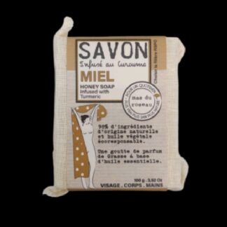 SAVONNETTE MIEL MAS DU ROSEAU