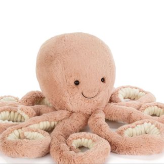 OCTOPUS LARGE SAUMON (ODELL) JELLYCAT