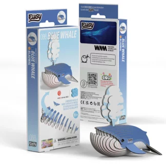 BLUE WHALE PUZZLE 3D COULEUR EUGY