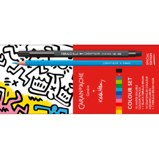 SET COULEUR KEITH HARING CARAN D'ACHE