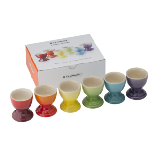 6 COQUETIERS ARC-EN-CIEL LE CREUSET
