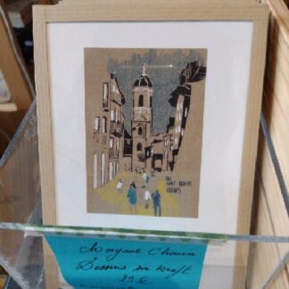 DESSIN LINOGRAVURE MORGANE CHOUIN