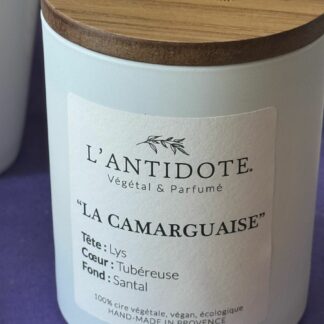BOUGIE CAMARGUAISE MEDIUM L’ANTIDOTE