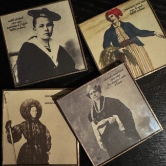 SOUS VERRE UNITÉ FEMMES EXPLORATRICES CRÉATIONS DE MORANE