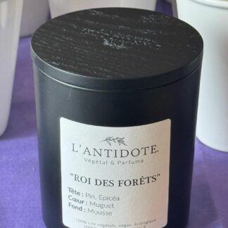 BOUGIE ROI DES FORÊTS LARGE L’ANTIDOTE